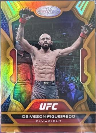 Deiveson Figueiredo 2023 Panini Chronicles UFC Base Certified #232 Orange