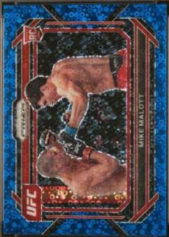 Mike Malott 2023 Panini Prizm Under Card UFC Base #19 Blue
