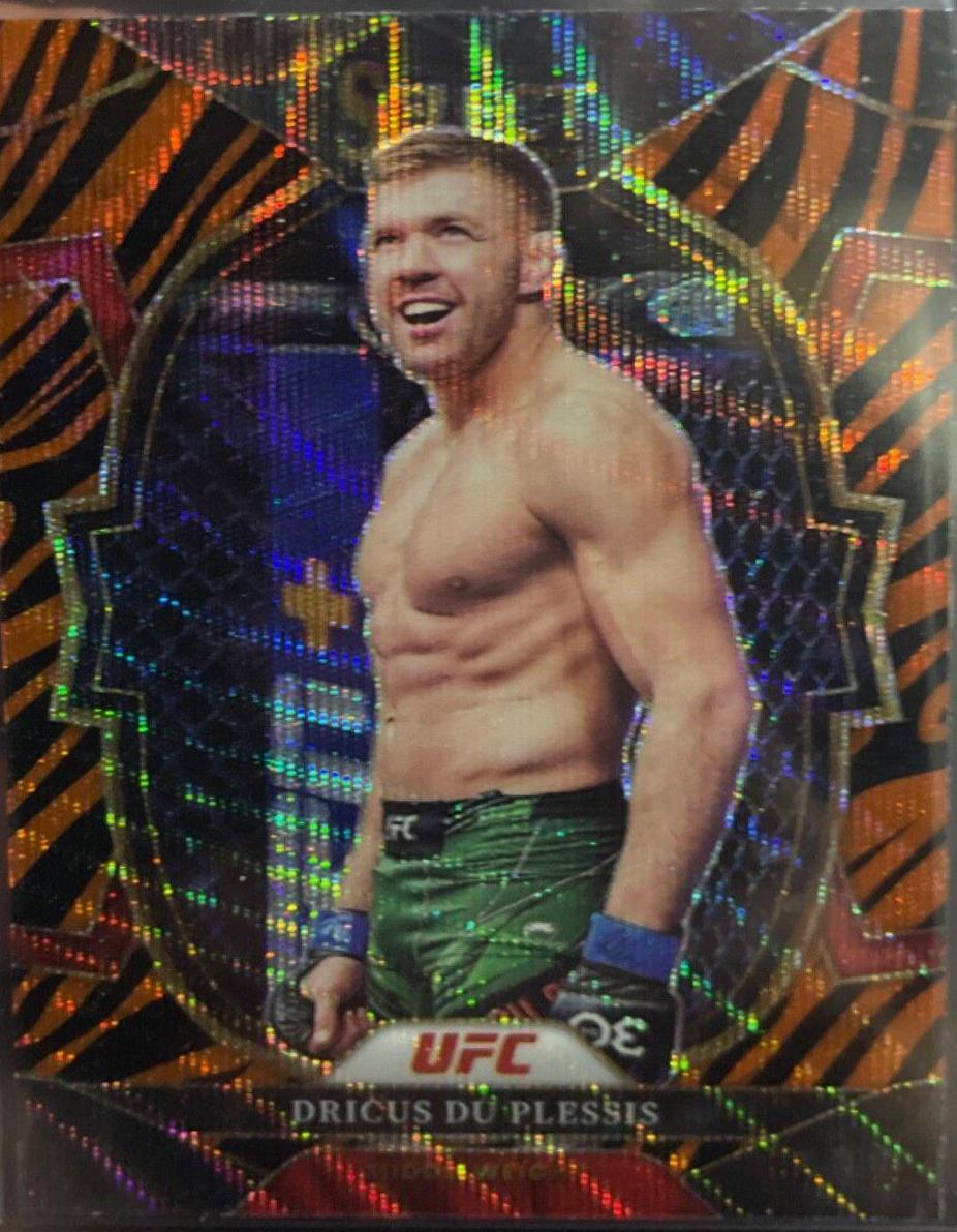 Dricus Du Plessis 2023 Panini Select UFC Concourse #24 Tiger