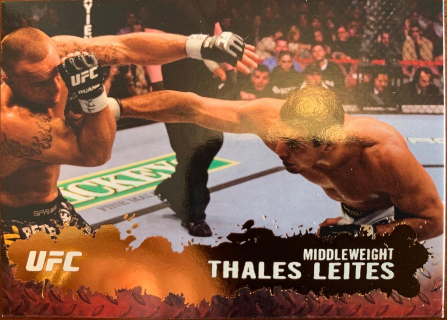 Thales Leites 2009 Topps UFC Round 2 Base #63 Bronze