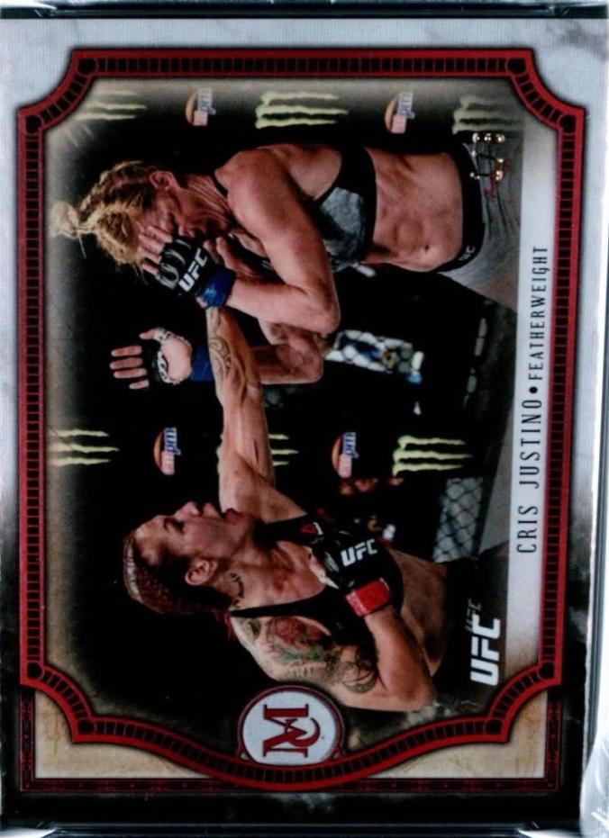 Cris Justino 2018 Topps UFC Museum Collection Base #7 Ruby