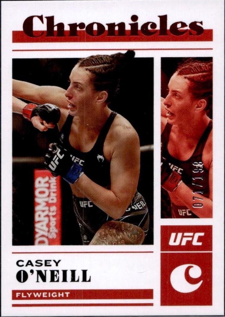 Casey O'Neill 2023 Panini Chronicles UFC Base Chronicles #25 Red