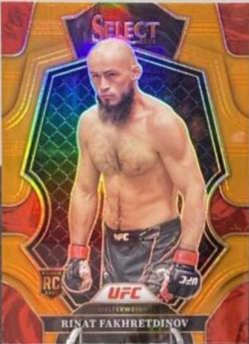 Rinat Fakhretdinov 2023 Panini Select UFC Premier Level #179 Orange