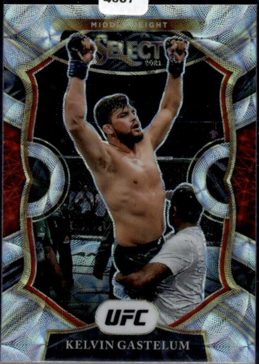Kelvin Gastelum 2021 Panini Select UFC Concourse #27 Scope