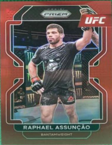 Raphael Assuncao 2021 Panini Prizm UFC Base #99 Red