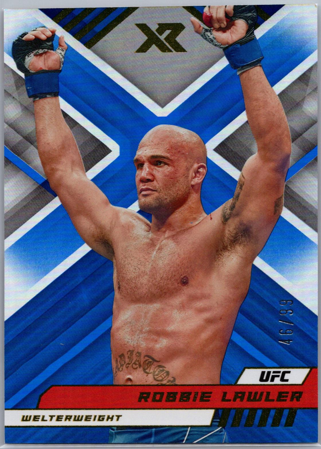 Robbie Lawler 2023 Panini Chronicles UFC Base XR #286 Blue