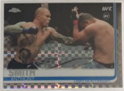 Anthony Smith 2019 Topps Chrome UFC Base #80 Xfractor
