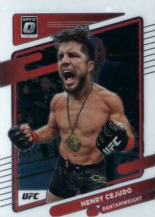 Henry Cejudo 2022 Panini Donruss Optic UFC Base #77 Lucky Envelopes
