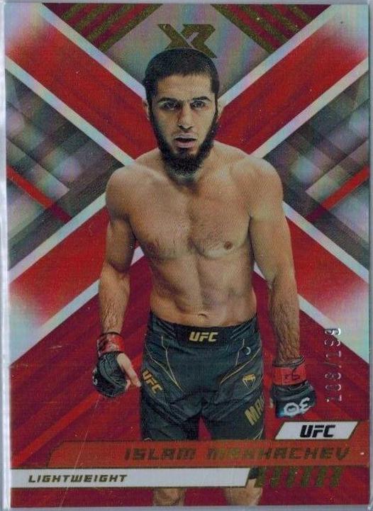 Islam Makhachev 2023 Panini Chronicles UFC Base XR #281 Red