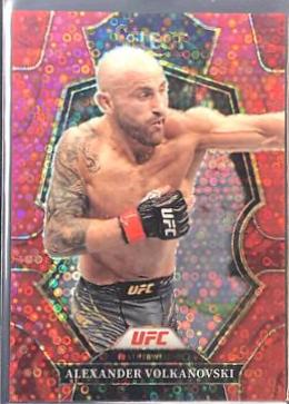 Alexander Volkanovski 2023 Panini Select UFC Premier Level #128 Red Disco