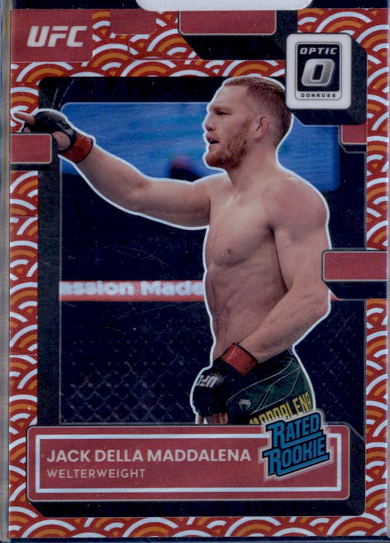 Jack Della Maddalena 2023 Panini Donruss Optic UFC Base #144 Photon