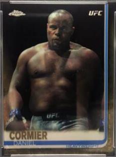 Daniel Cormier 2019 Topps Chrome UFC Base #50 Sepia
