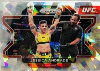 Jessica Andrade 2022 Panini Prizm UFC Base #63 Ice