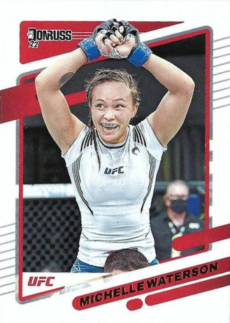 Michelle Waterson-Gomez 2022 Panini Donruss UFC Base #181 Teal