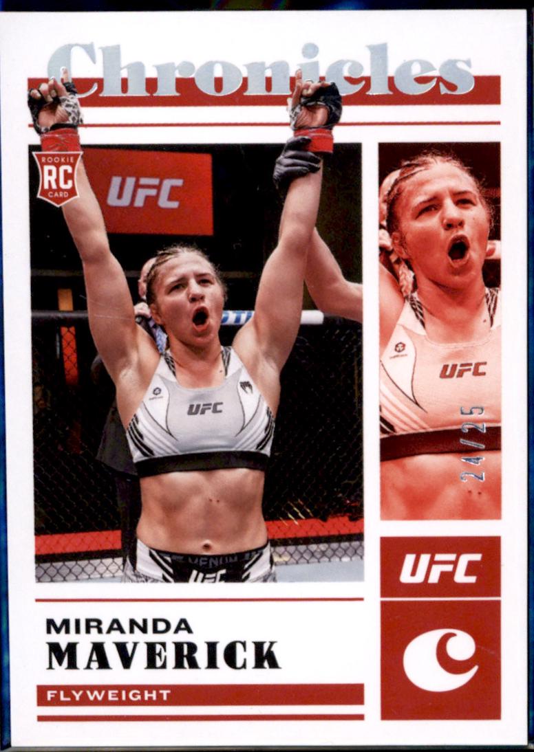 Miranda Maverick 2023 Panini Chronicles UFC Base Chronicles #82 Silver