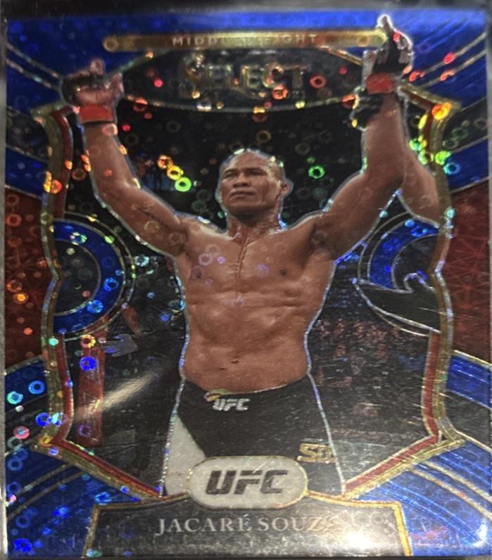 Ronaldo Souza 2021 Panini Select UFC Concourse #74 Blue Disco