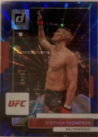 Stephen Thompson 2023 Panini Donruss UFC Base #139 Blue Laser