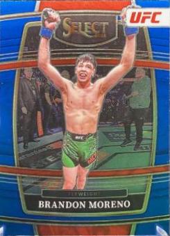 Brandon Moreno 2022 Panini Select UFC Concourse #95 Blue Prizm
