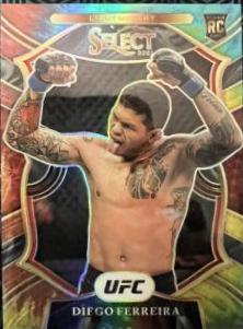 Diego Ferreira 2021 Panini Select UFC Concourse #32 Tie Dye