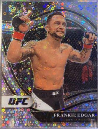 Frankie Edgar 2021 Panini Select UFC Octagonside #223 Silver