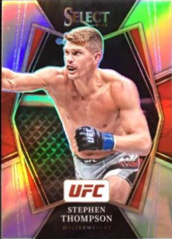Stephen Thompson 2022 Panini Select UFC Premier Level #182 Silver