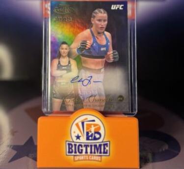 Chelsea Chandler 2024 Topps Gold Label UFC Gold Label Autographs #GLA-CCH Gold