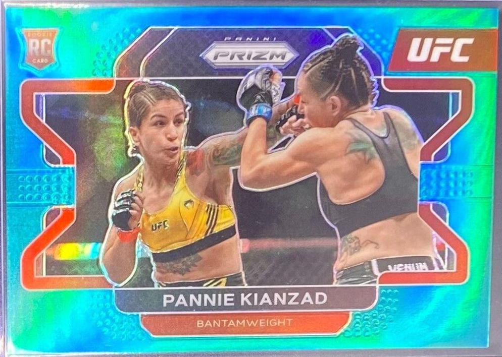 Pannie Kianzad 2022 Panini Prizm UFC Base #58 Teal