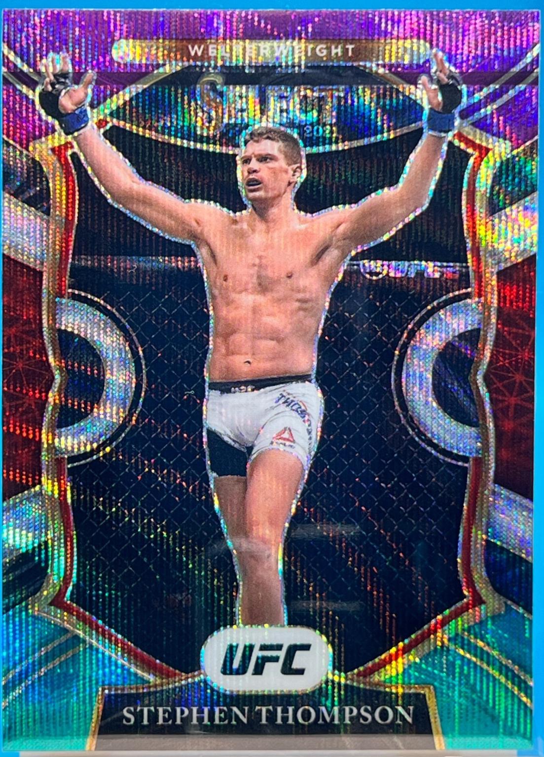 Stephen Thompson 2021 Panini Select UFC Concourse #51 Tri Color
