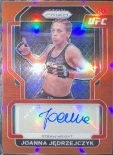 Joanna Jędrzejczyk 2022 Panini Prizm UFC Signatures #10 Red