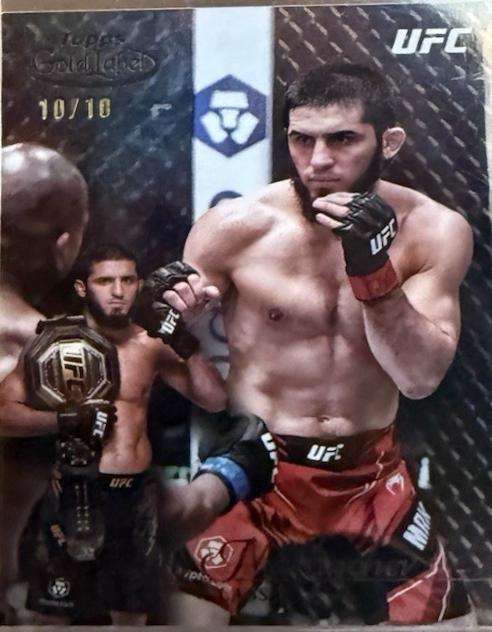 Islam Makhachev 2024 Topps Gold Label UFC Base Class III #39 Gold