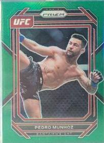 Pedro Munhoz 2023 Panini Prizm UFC Base #174 Green