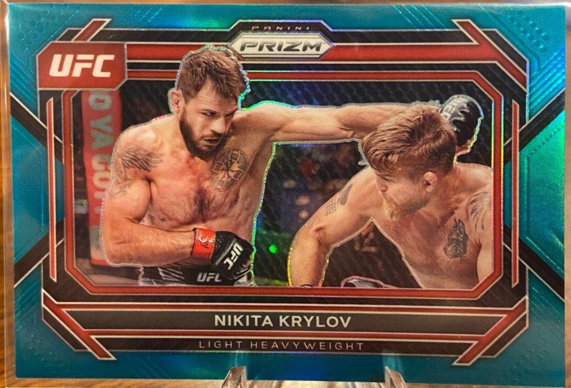Nikita Krylov 2023 Panini Prizm UFC Base #49 Teal