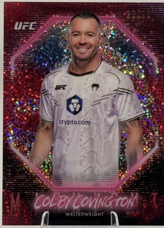 Colby Covington 2025 Topps Midnight UFC Base #30 Twilight