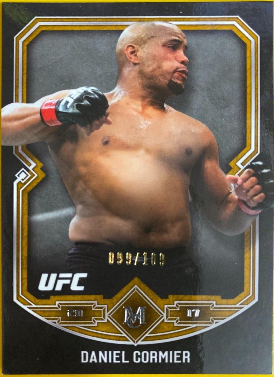 Daniel Cormier 2017 Topps Museum Collection UFC Base #12 Copper