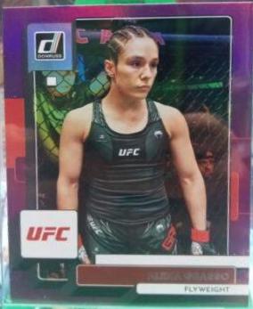Alexa Grasso 2023 Panini Donruss UFC Base #56 Purple Flood