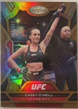 Casey O'Neill 2023 Panini Chronicles UFC Base Certified #231 Green
