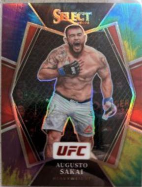 Augusto Sakai 2022 Panini Select UFC Premier Level #106 Zebra