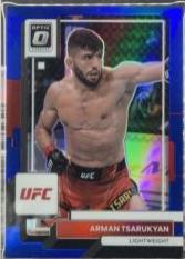 Arman Tsarukyan 2023 Panini Donruss Optic UFC Base #44 Blue