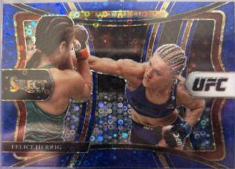 Felice Herrig 2021 Panini Select UFC Premier Level #118 Blue Disco