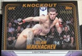 Islam Makhachev 2024 Topps Knockout UFC Base #59 Bronze