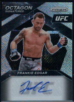 Frankie Edgar 2021 Panini Prizm UFC Octagon Signatures #14 Mojo