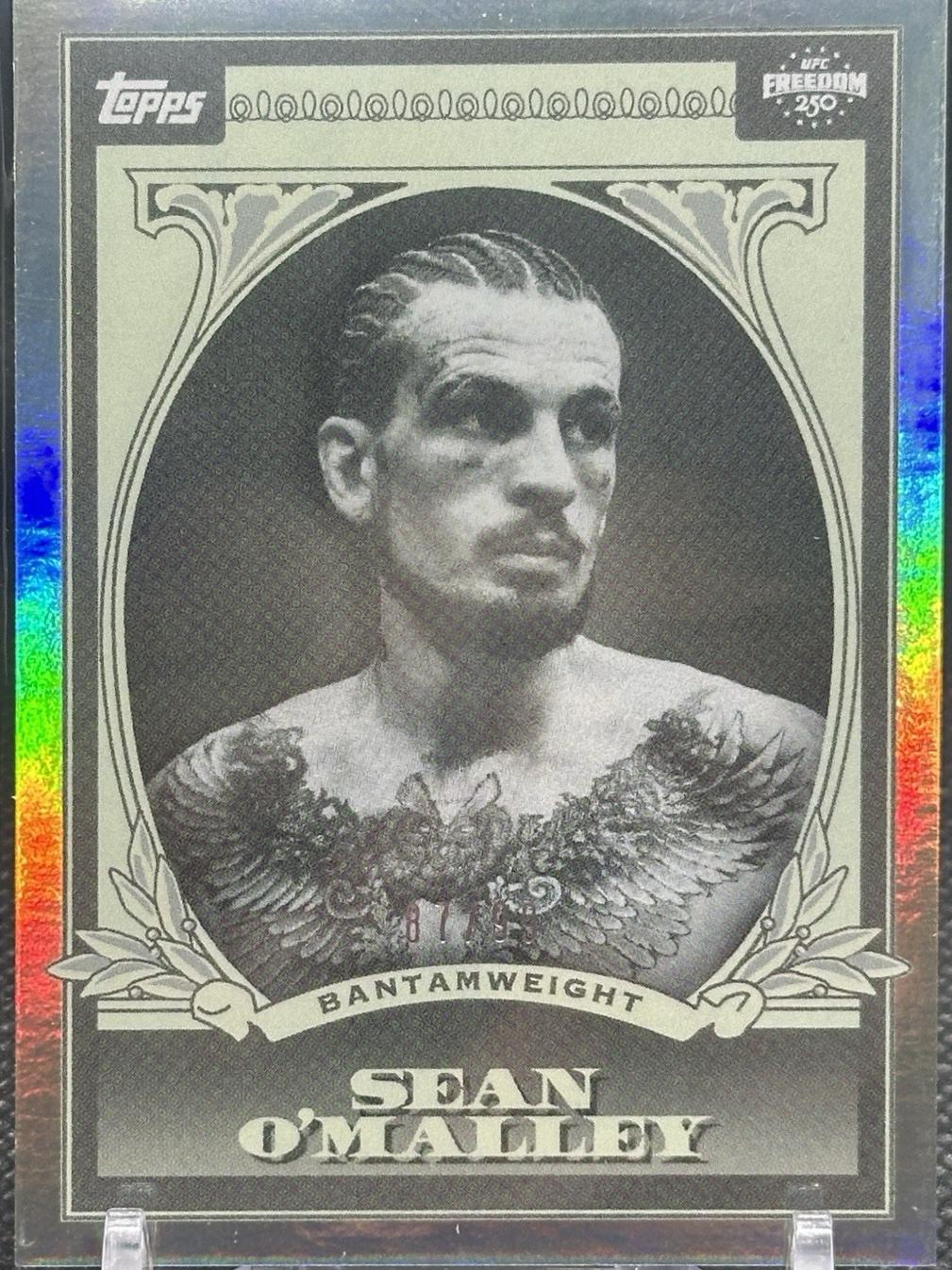 Sean O'Malley 2026 Topps UFC Freedom 250 UFC Dollar #UD-20 Green