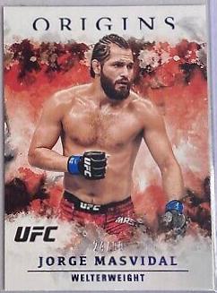 Jorge Masvidal 2021 Panini Chronicles UFC Base Origins #31 Blue