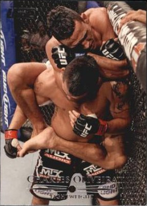 Charles Oliveira 2011 Topps UFC Title Shot Base #93 Diamond