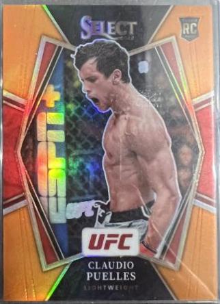 Claudio Puelles 2022 Panini Select UFC Premier Level #120 Orange