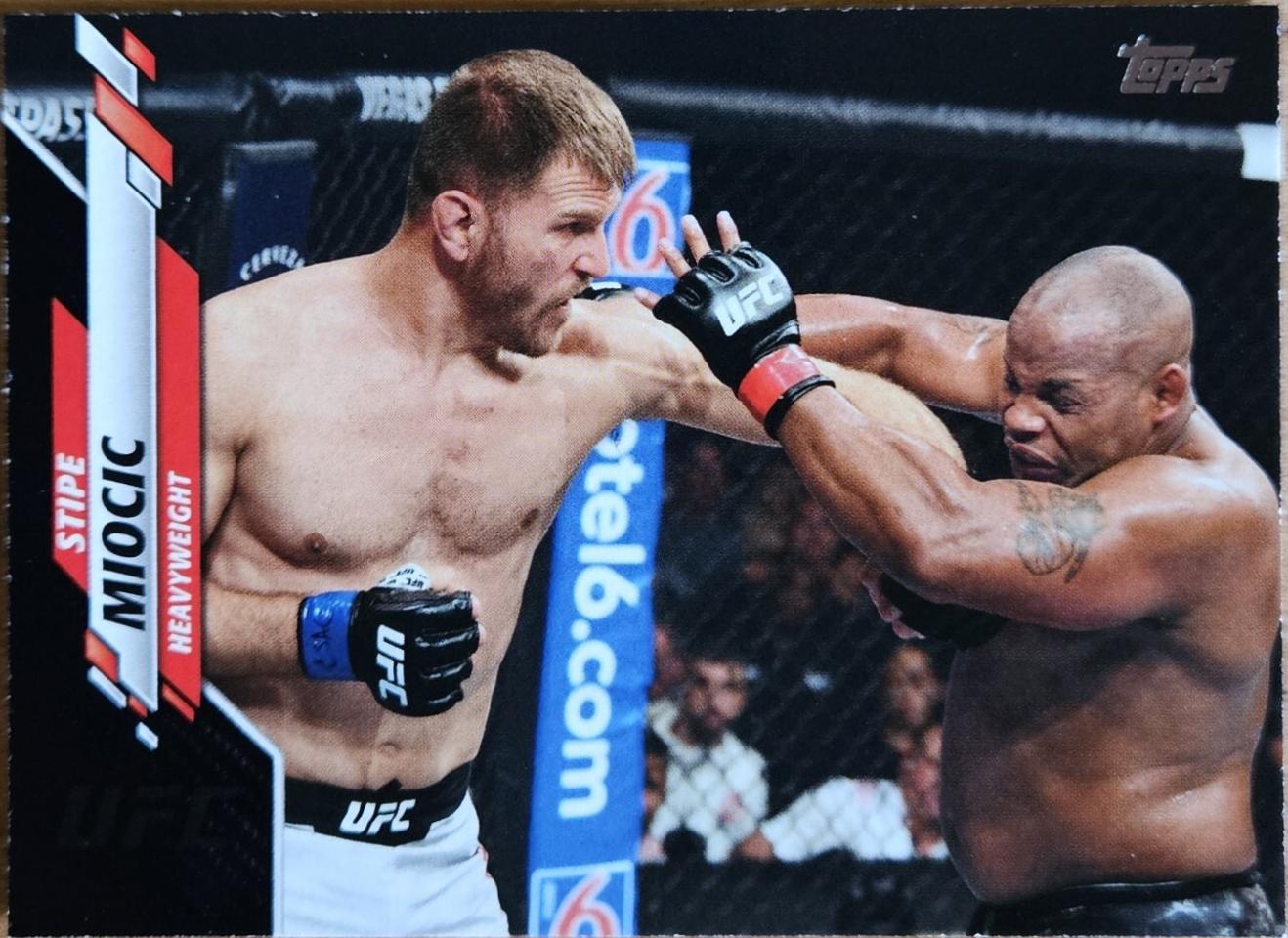 Stipe Miocic 2020 Topps UFC Base #71 Black