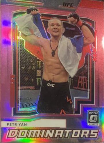 Petr Yan 2022 Panini Donruss Optic UFC Dominators #6 Pink