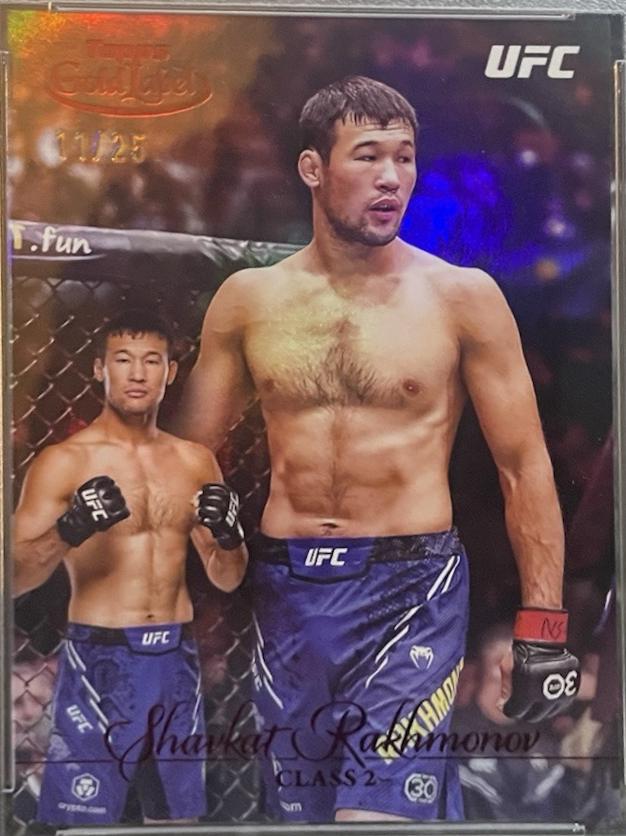 Shavkat Rakhmonov 2024 Topps Gold Label UFC Base Class II #79 Black
