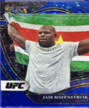 Jairzinho Rozenstruik 2021 Panini Select UFC Octagonside #293 Blue Disco