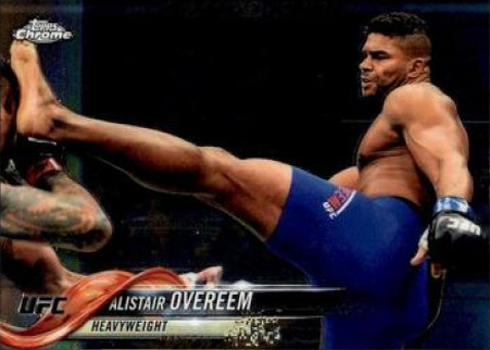 Alistair Overeem 2018 Topps Chrome UFC Base #69 Black